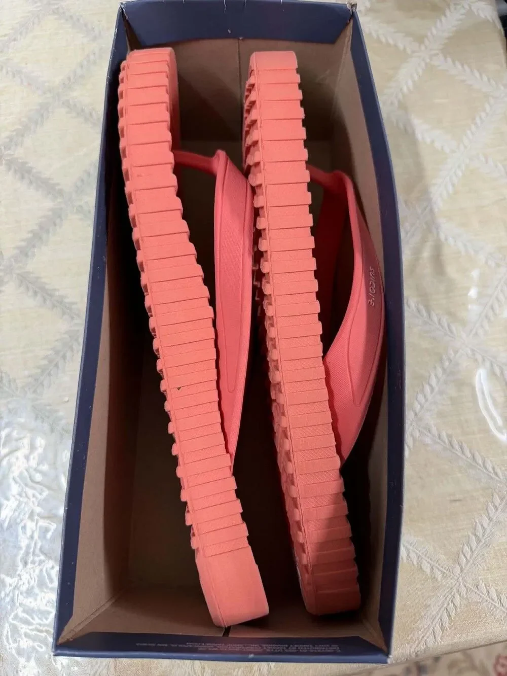 New Suicoke Von Slide Sandals Salmon Pink Mens 8 Womens 10
